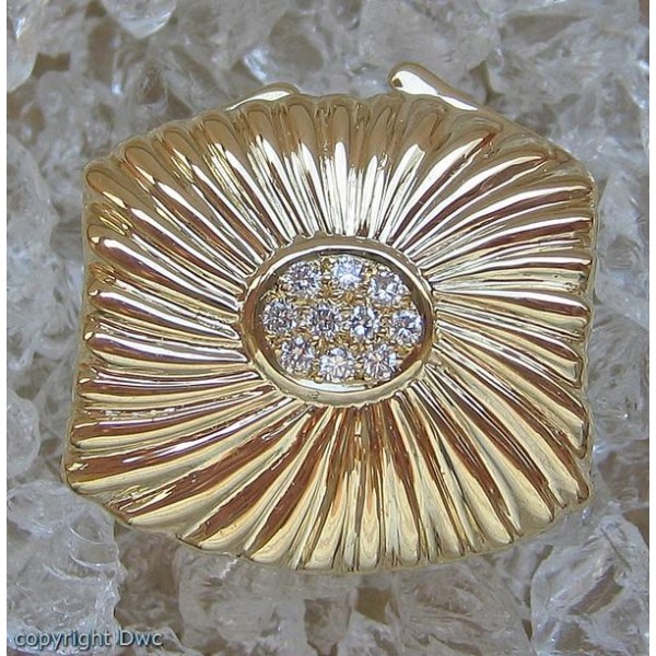 585 Schliesse company für er - Diamant watch mit Perlenketten Ketten Gold Verschluss Brillanten diamond