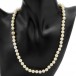 Kette Collier mit Perlen Pearl Perl in 585 14kt Gold Verschluß Länge 45 cm