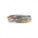 Ring mit Diamanten Brillanten Diamond in 333 8kt Gold Damen Tricolor Gr.56