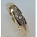 Armreif Armspange mit Diamanten 14 Kt 585 Gold Historismus antik edel!