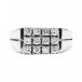 Ring mit 12 Brillanten Diamanten 0,96 ct in 14 Kt 585 er Gold Damen 62 top