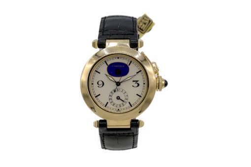 CARTIER Pasha Ref. 30001 1992 Mondphase in 18 Kt. 750 Gold