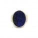 Ring Herrenring Lapis Gold mit Lapislazuli in 8 Kt 333 Gold 65 fein!