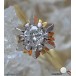 Ring mit Diamant Brillant Solitär Brillanten Ringe in 18 Kt 750 er Gold 51 top!